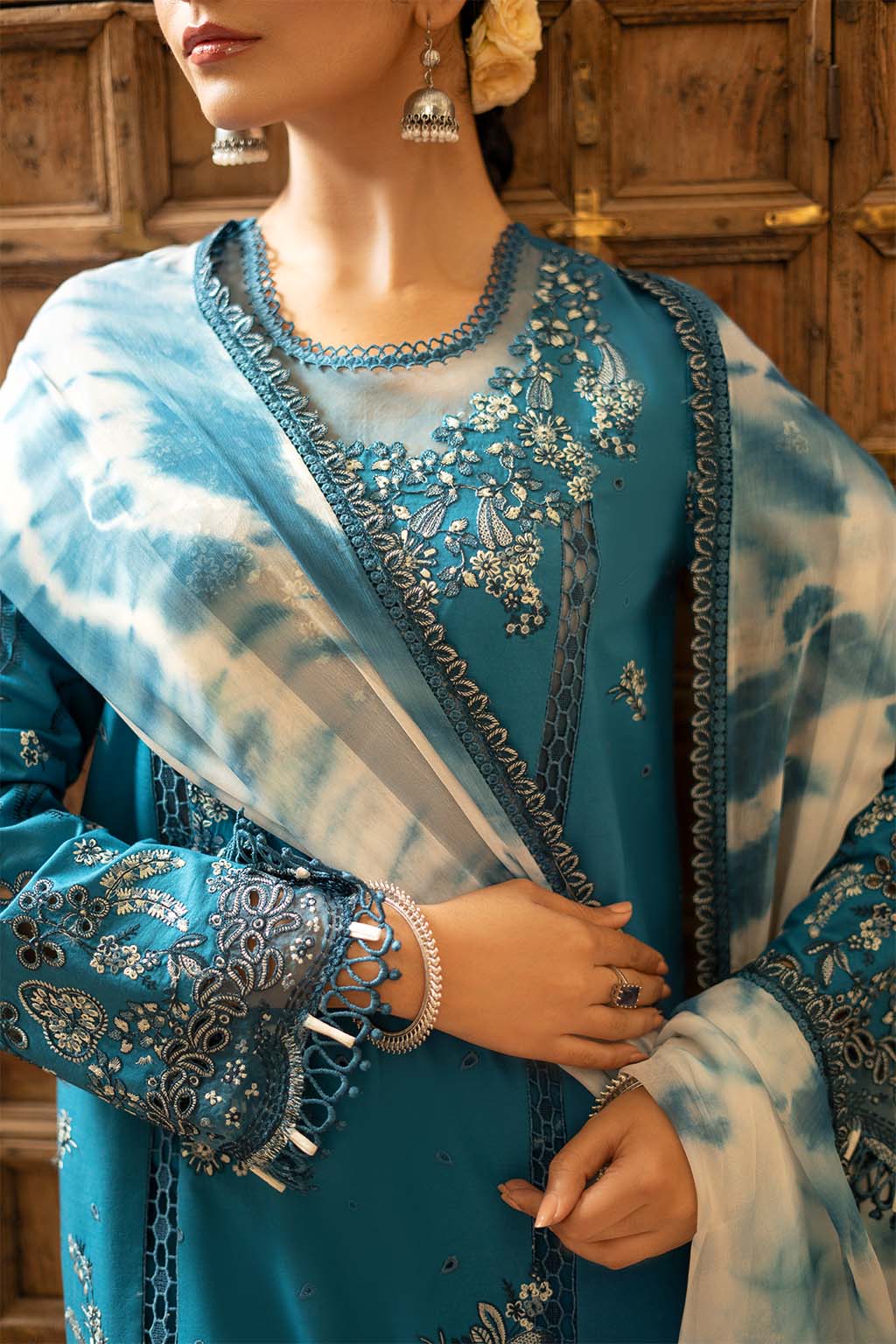 Zarposh Unstitched 3 Piece Lawn Collection-Azal