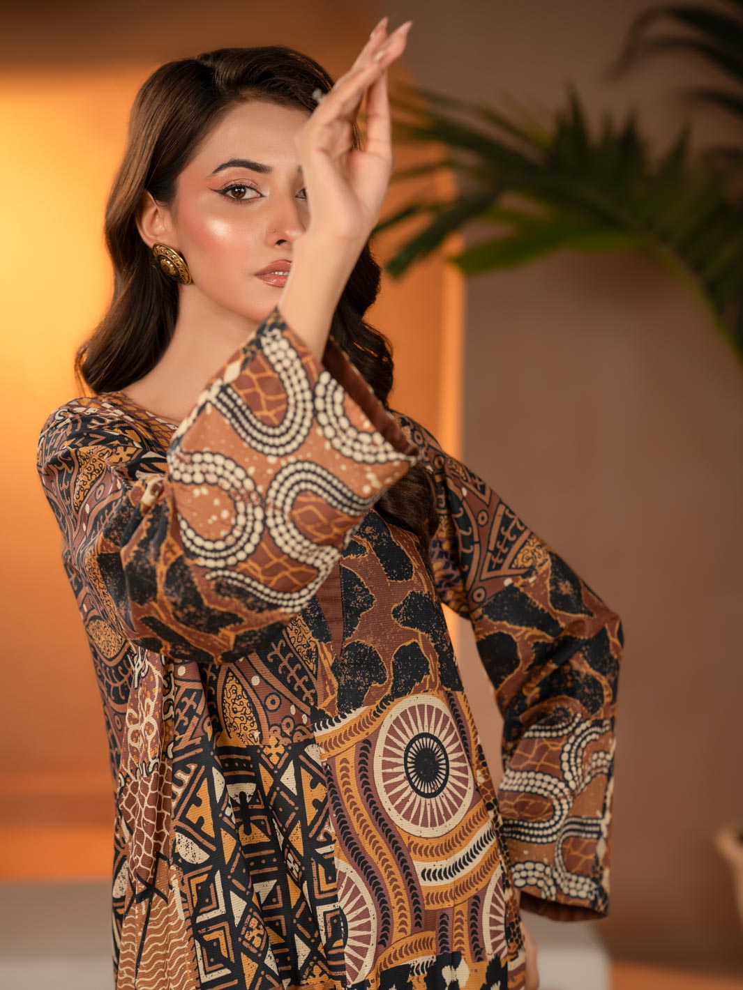 Tng By Md Stitched Collection-Shikaar | 2 Piece | Printed