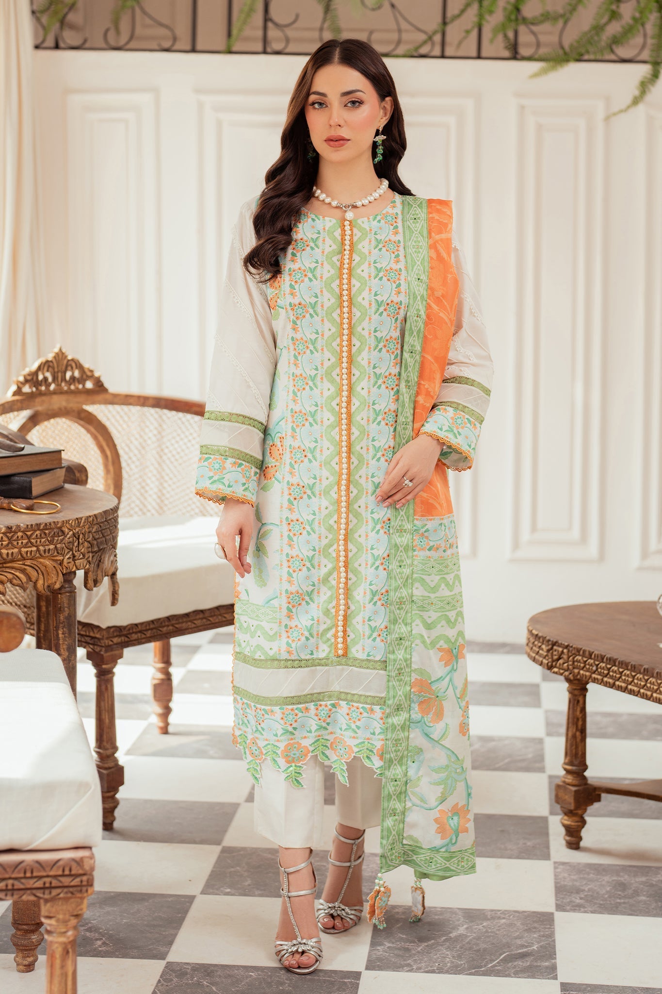 Panache Apparel Unstitched Collection-Majestic