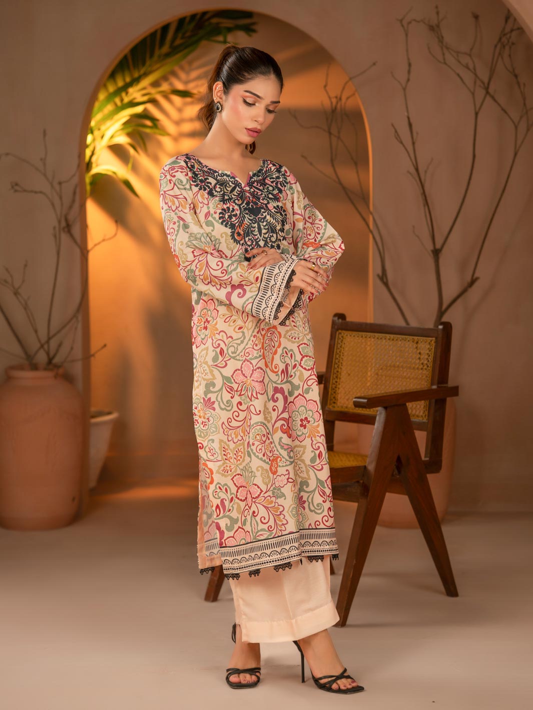 Tng By Md Stitched Collection-Roop | 2 Piece | Printed
