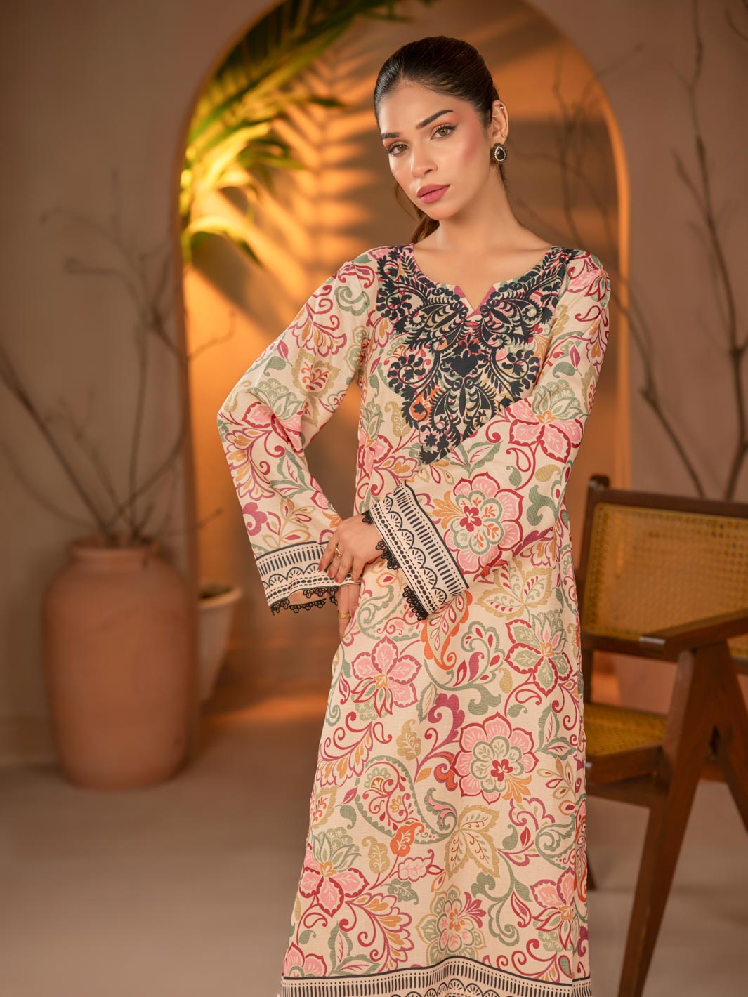 Tng By Md Stitched Collection-Roop | 2 Piece | Printed
