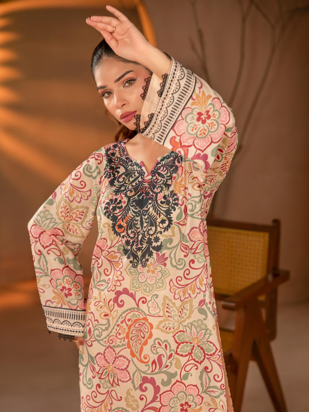 Tng By Md Stitched Collection-Roop | 2 Piece | Printed