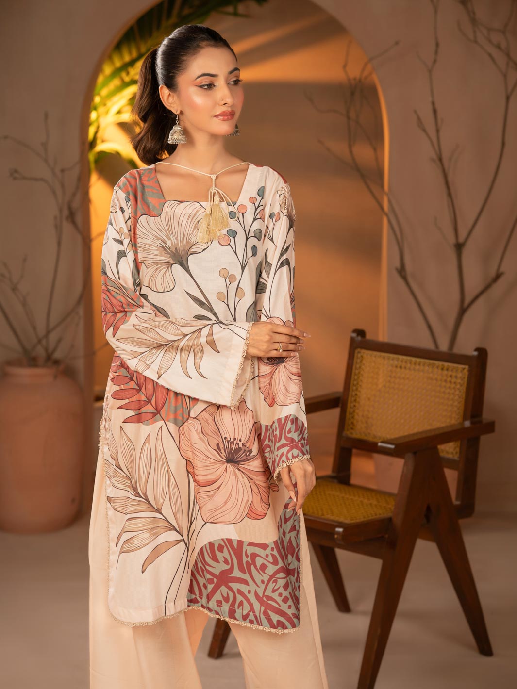 Tng By Md Stitched Collection-Shanzay | 2 Piece | Printed