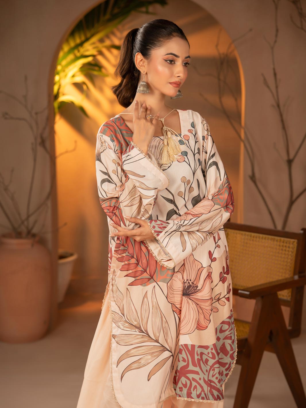 Tng By Md Stitched Collection-Shanzay | 2 Piece | Printed