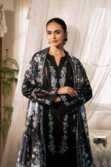 Zarposh Unstitched 3 Piece Lawn Collection-Mahzadi