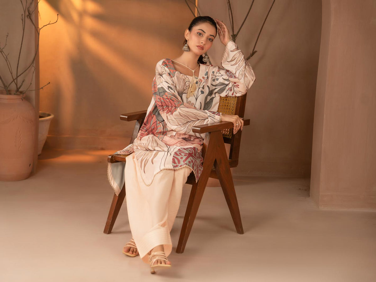Tng By Md Stitched Collection-Shanzay | 2 Piece | Printed