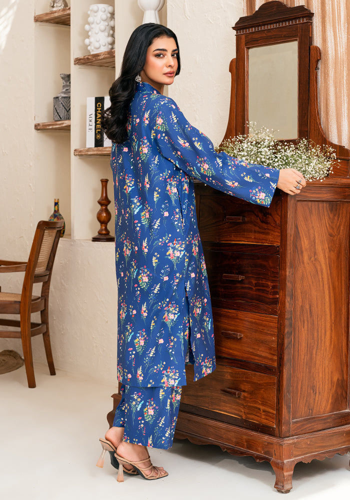 Amal Stitched 2 Piece Summer Cambric Collection-Serene