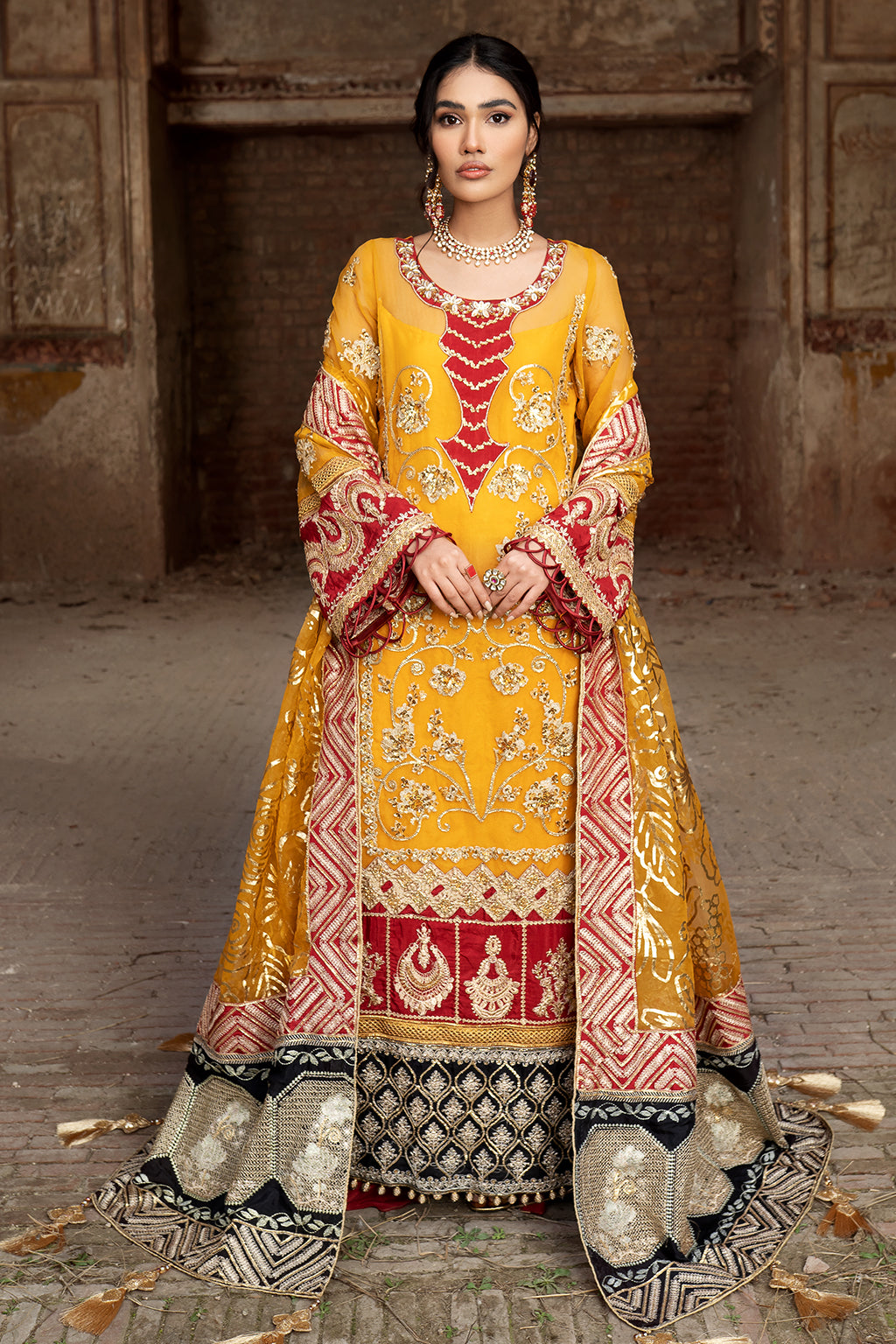 Zarposh Unstitched 3 Piece Formals Collection-Shahar Bano-05