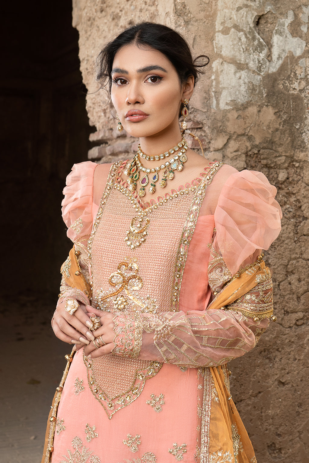 Zarposh Unstitched 3 Piece Formals Collection-Amber-08
