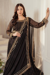 Elegance by Panache Apparel Stitched Festive Collection-Nightfall