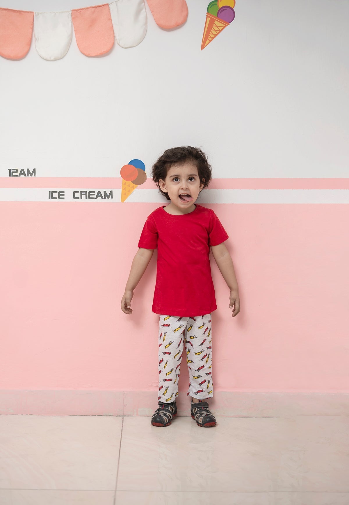12 AM By Khawar Latif Decent Cars Kids Pyjamas