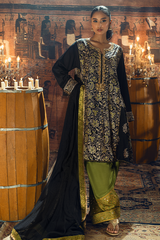 Nefertiti By Zaaviay Stitched Khem (Three Piece)