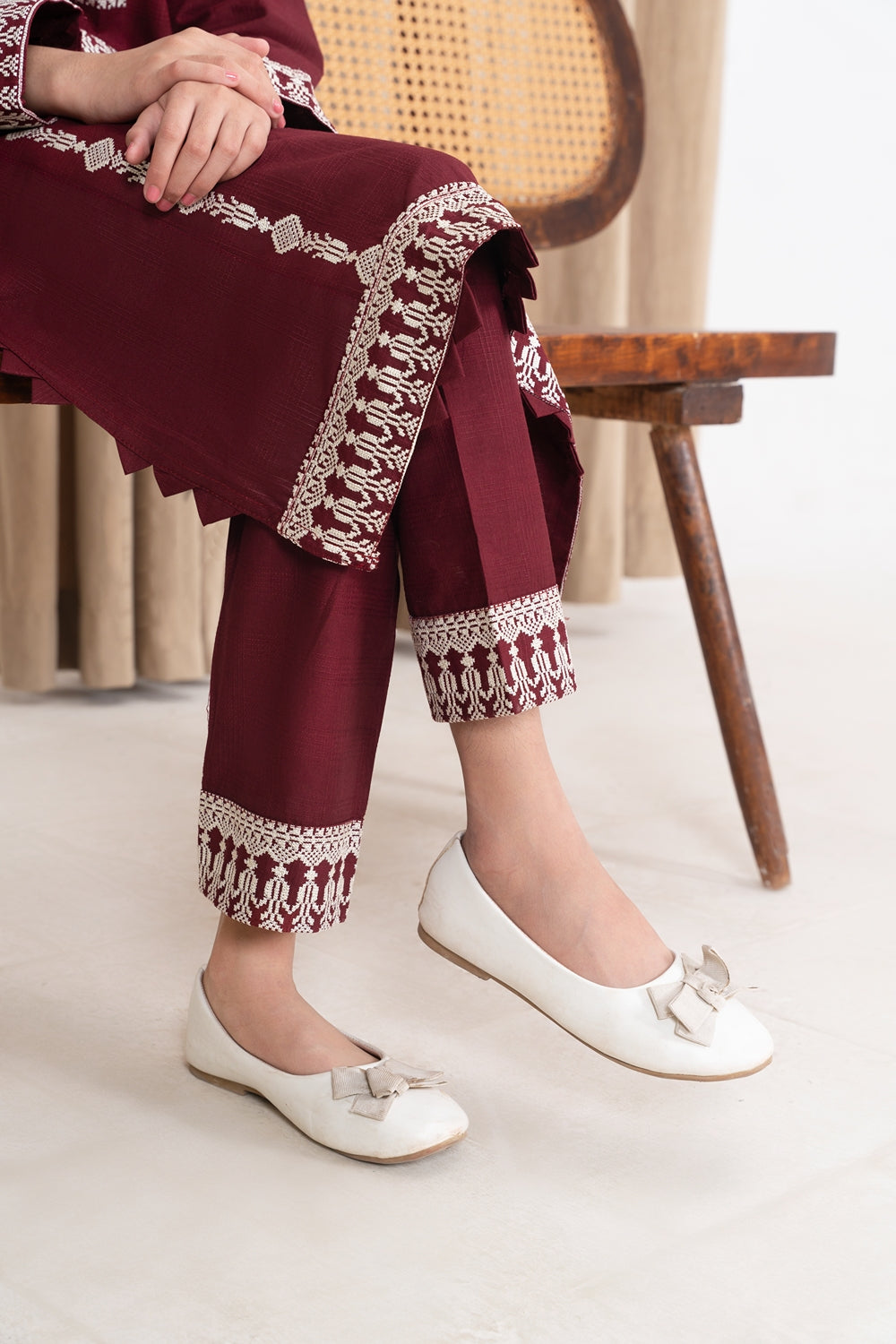 Khayat Stitched 2 Piece Cambric Winter Collection'2025-Garnora - 2 Pc