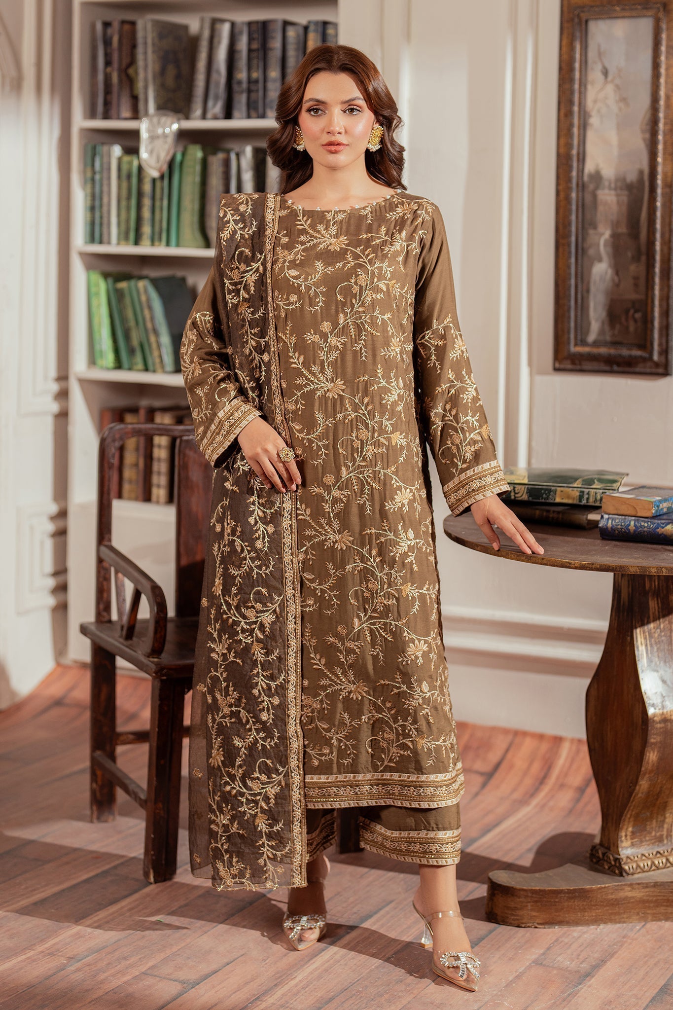 Elegance by Panache Apparel Stitched Festive Collection-Regal
