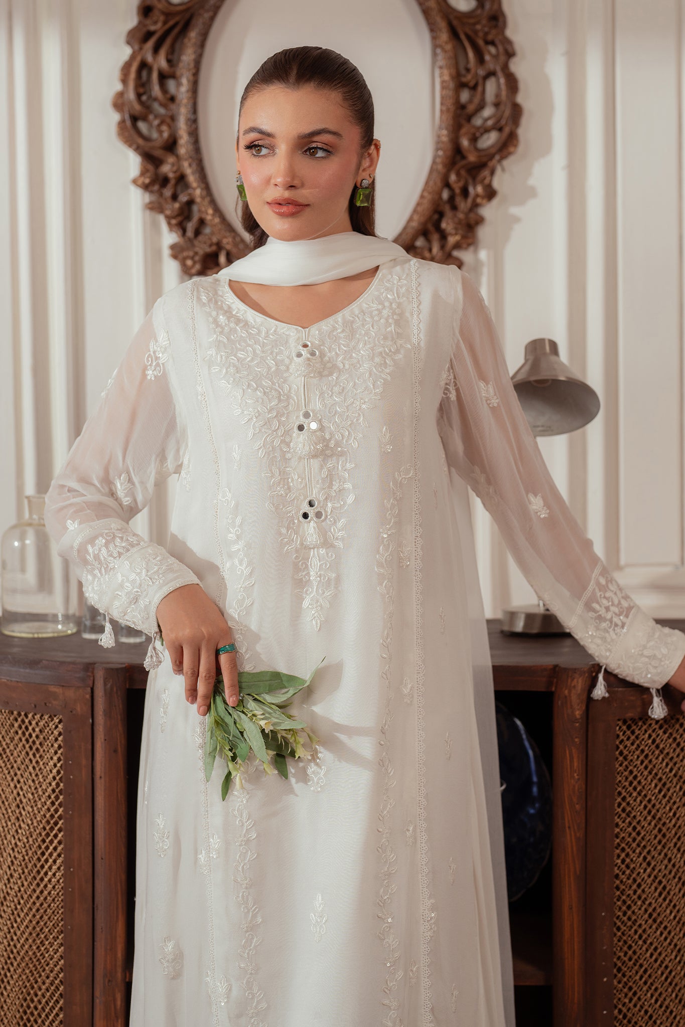 Elegance by Panache Apparel Stitched Festive Collection-Pearl