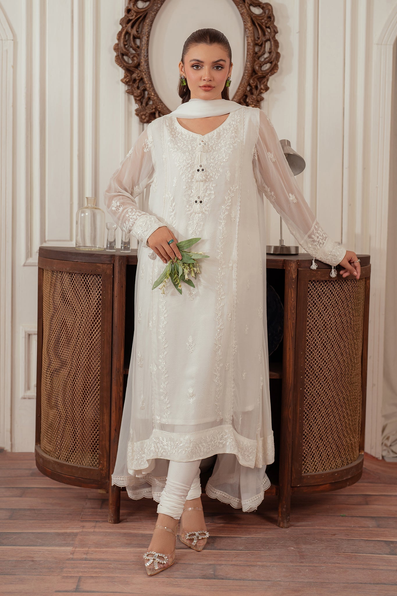Elegance by Panache Apparel Stitched Festive Collection-Pearl