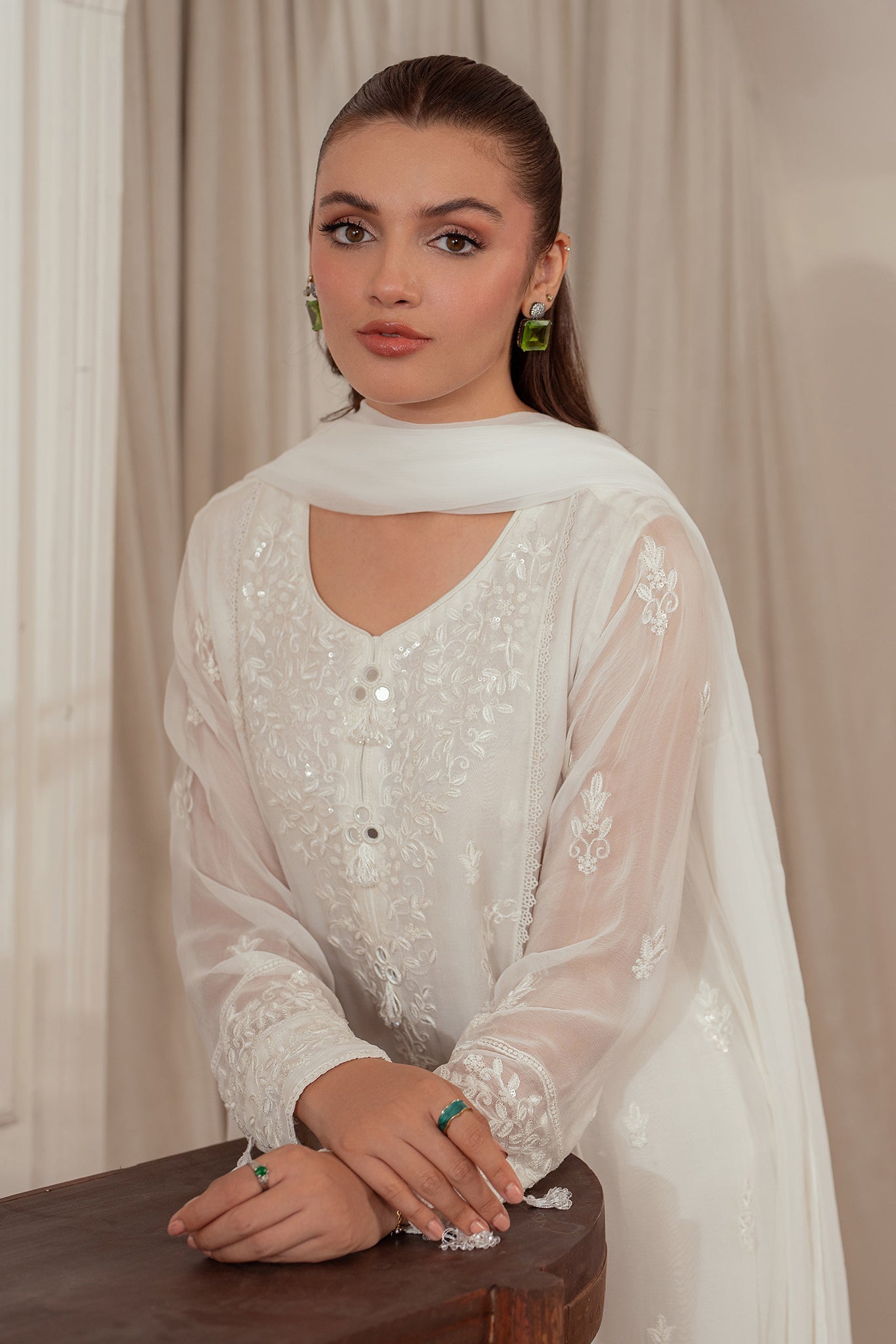Elegance by Panache Apparel Stitched Festive Collection-Pearl