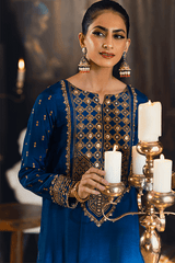 Qarmazi By Zaaviay Stitched Meesha (Three Piece)