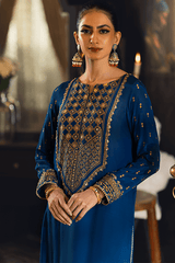 Qarmazi By Zaaviay Stitched Meesha (Three Piece)