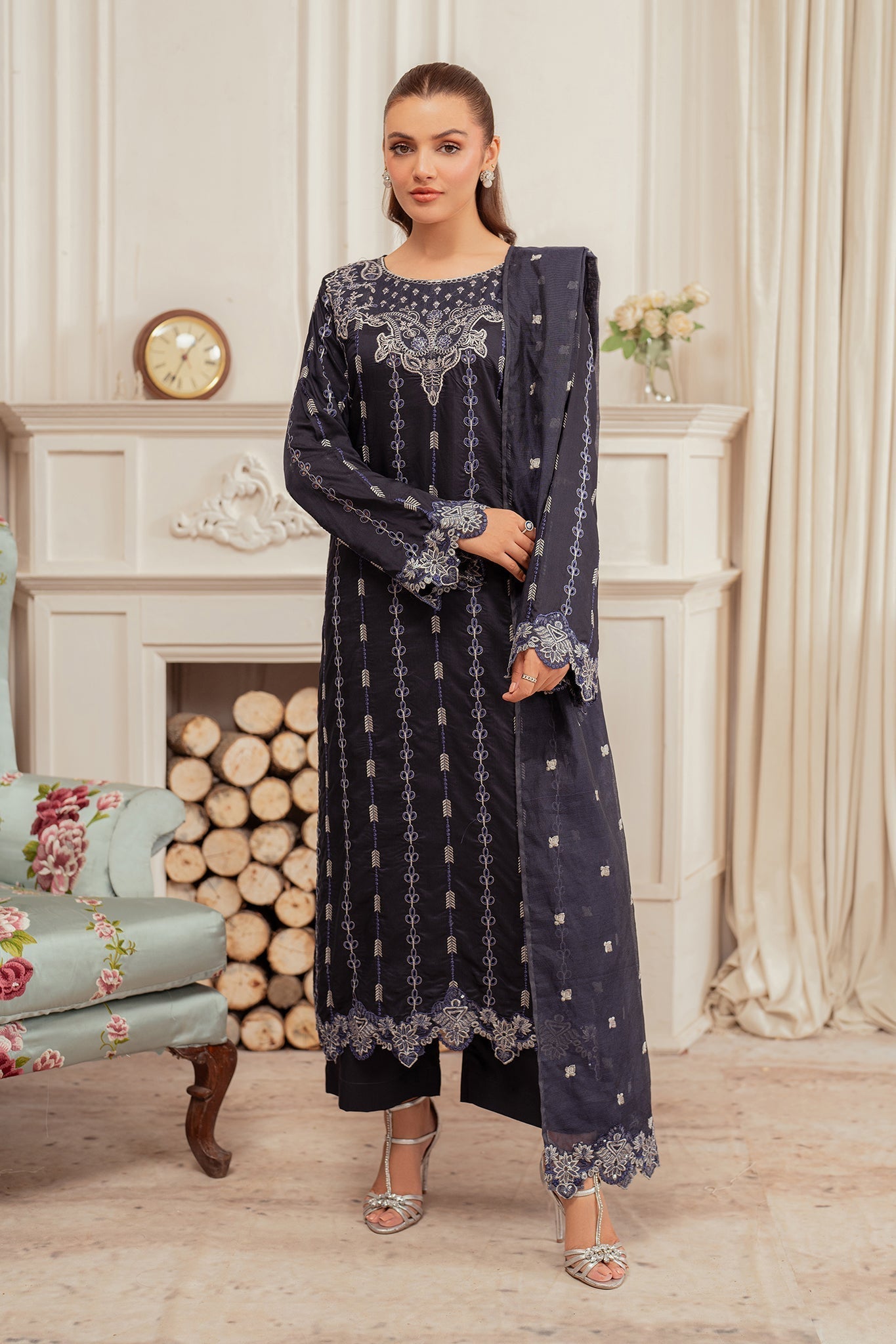 Elegance by Panache Apparel Stitched Festive Collection-Soirée