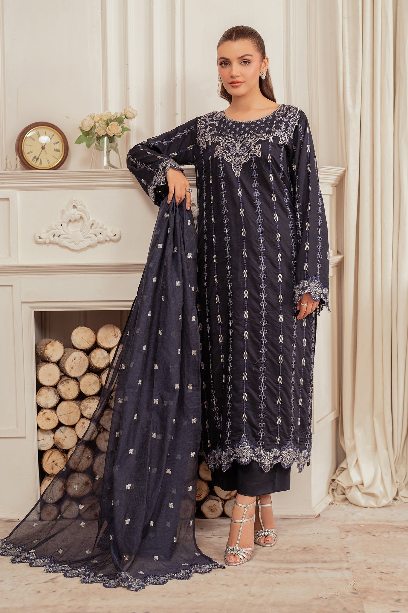 Elegance by Panache Apparel Stitched Festive Collection-Soirée