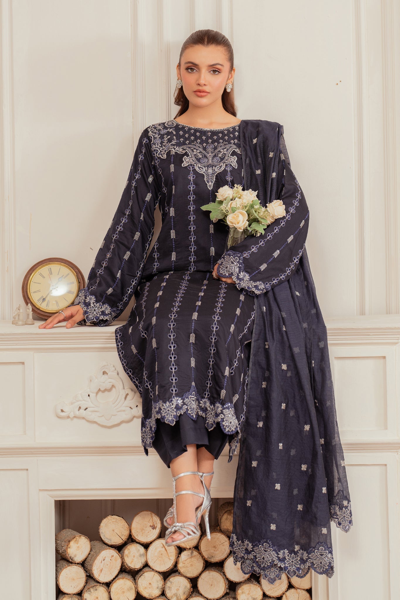 Elegance by Panache Apparel Stitched Festive Collection-Soirée