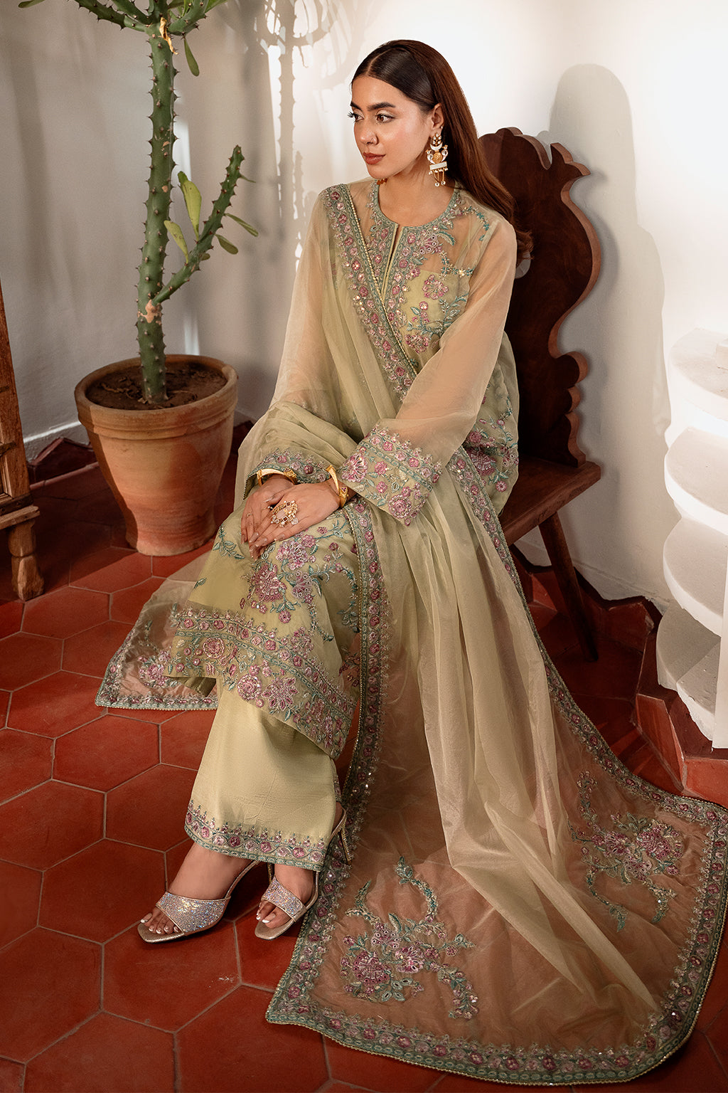 Meeru By Sheenora Stitched 3 Piece Festive Pret Collection'2025-ESME