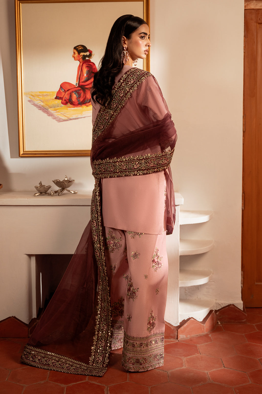 Meeru By Sheenora Stitched 3 Piece Festive Pret Collection'2025-LILAC SERENITY