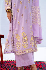 Najia Zia Unstitched 3 Piece Lawn Collection'2025-Lilac