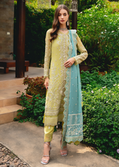 Gulaal Stitched 3 Piece Luxury Emb Pret Collection'2025-Amary (GL-EP-2024-17)