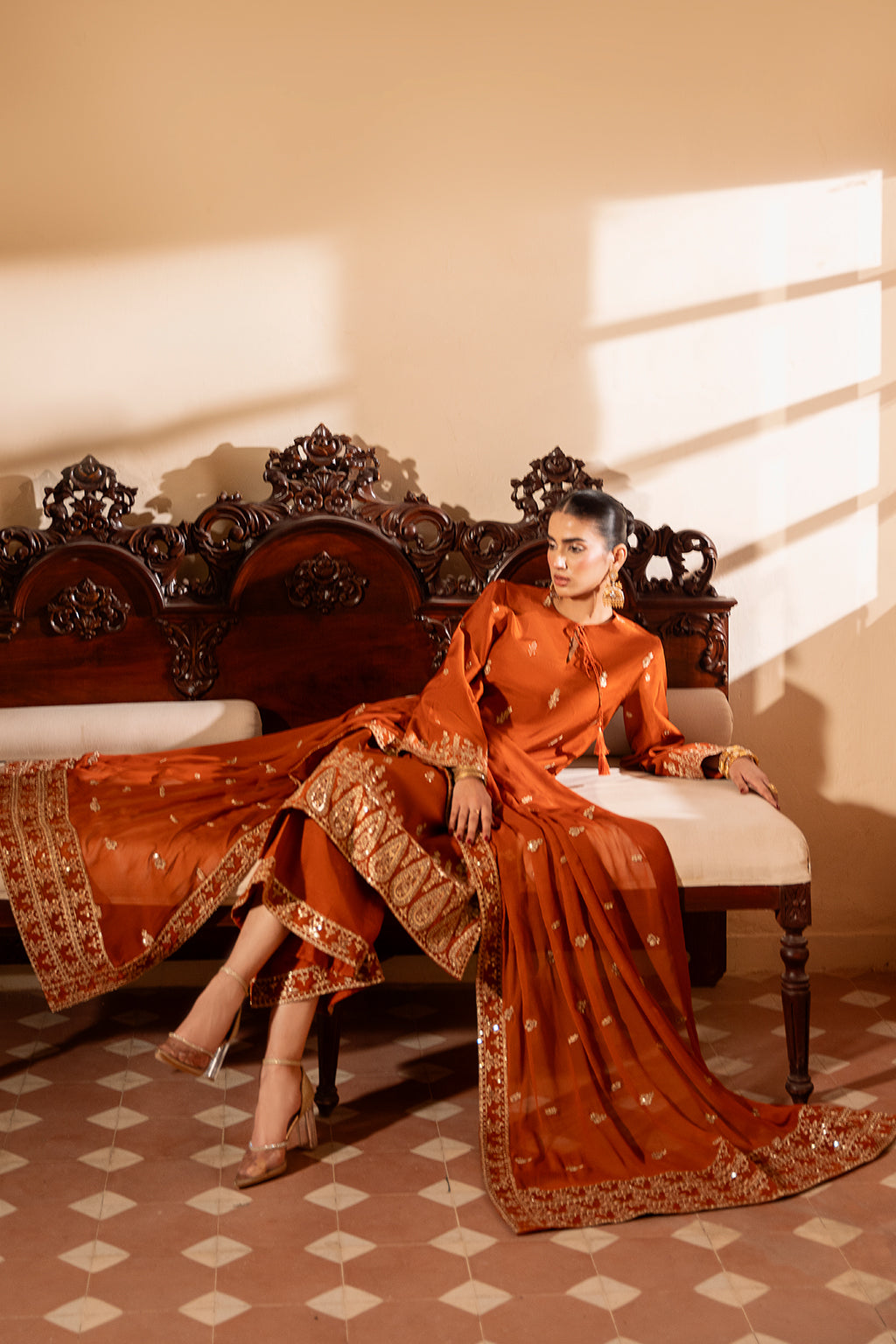 Meeru By Sheenora Stitched 3 Piece Festive Pret Collection'2025-RUSTIC CHARM