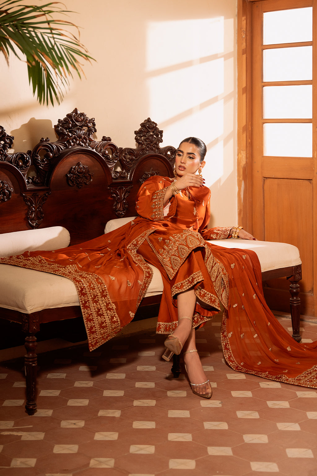 Meeru By Sheenora Stitched 3 Piece Festive Pret Collection'2025-RUSTIC CHARM