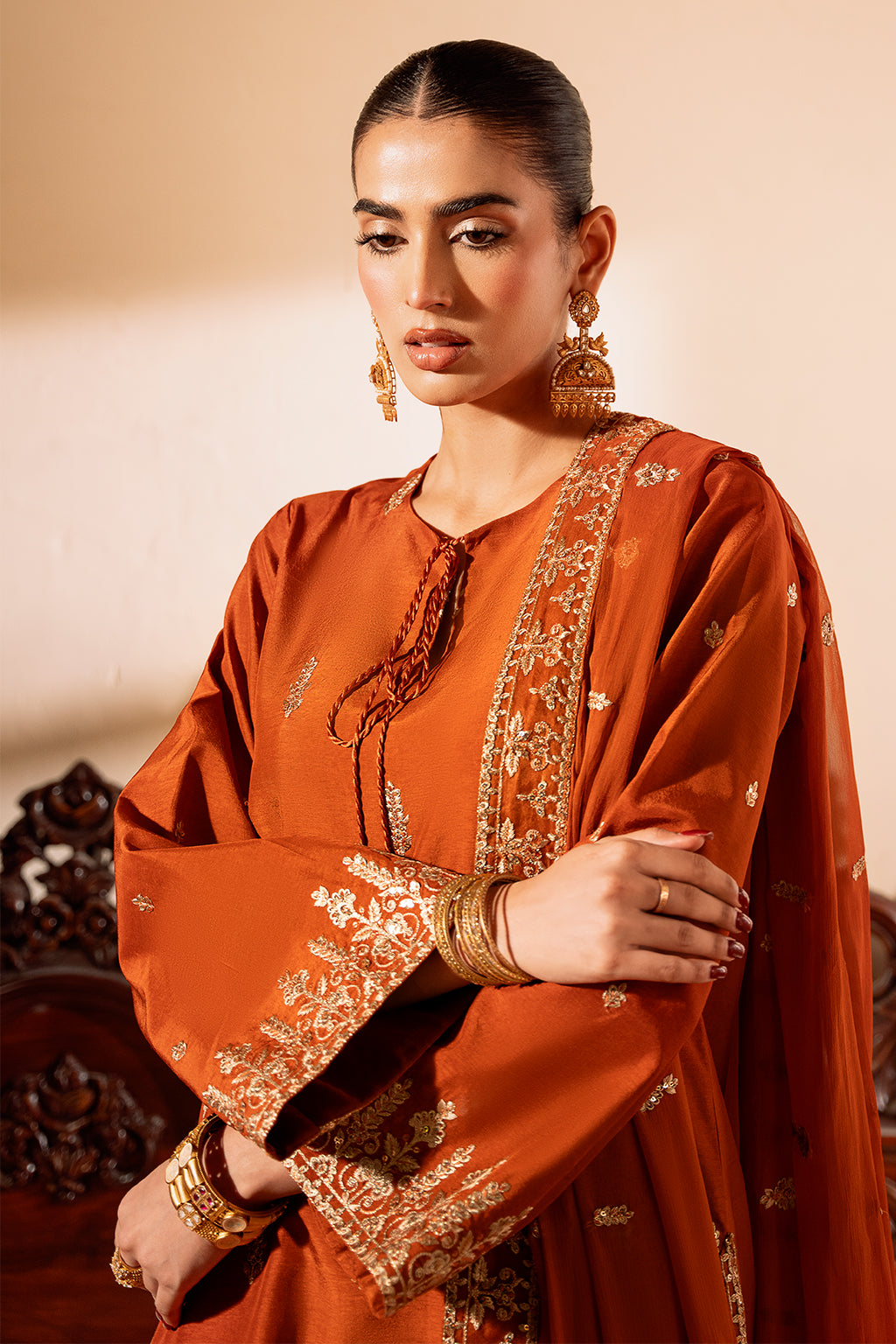 Meeru By Sheenora Stitched 3 Piece Festive Pret Collection'2025-RUSTIC CHARM