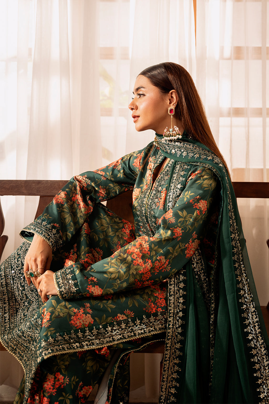 Meeru By Sheenora Stitched 3 Piece Festive Pret Collection'2025-OMAVI
