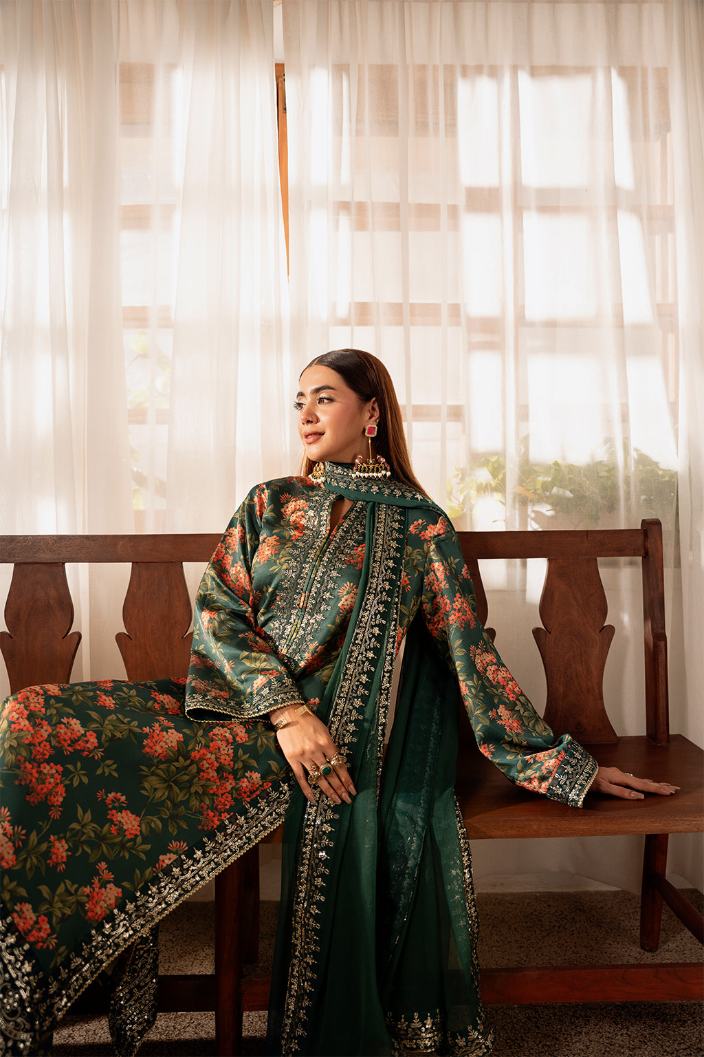 Meeru By Sheenora Stitched 3 Piece Festive Pret Collection'2025-OMAVI