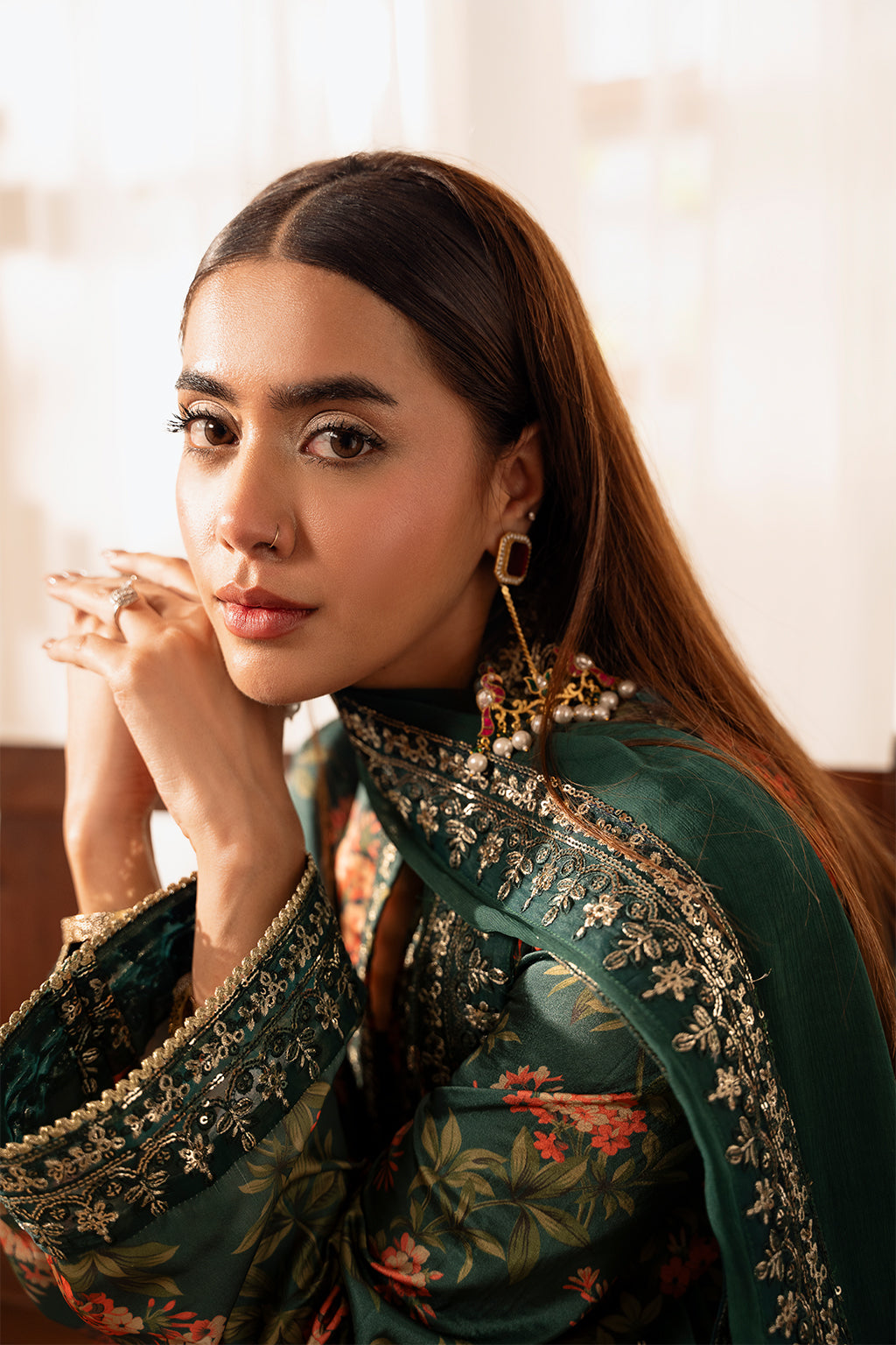 Meeru By Sheenora Stitched 3 Piece Festive Pret Collection'2025-OMAVI
