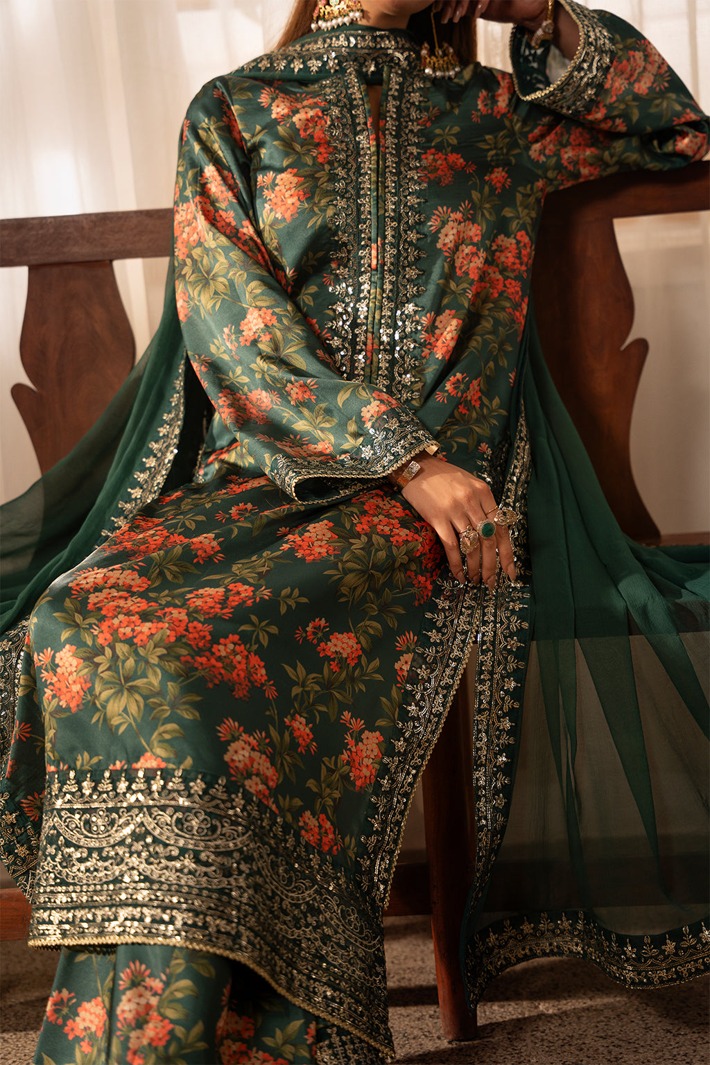 Meeru By Sheenora Stitched 3 Piece Festive Pret Collection'2025-OMAVI
