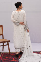 Najia Zia Stitched 2 Piece Georgette Collection'2025-Sheesh Mahal