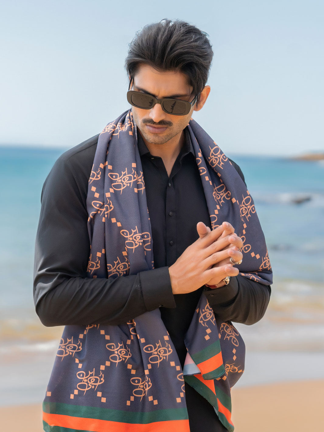 Tng By Md Men Stole Collection-Tng-Logo-Stole 002 (Men)