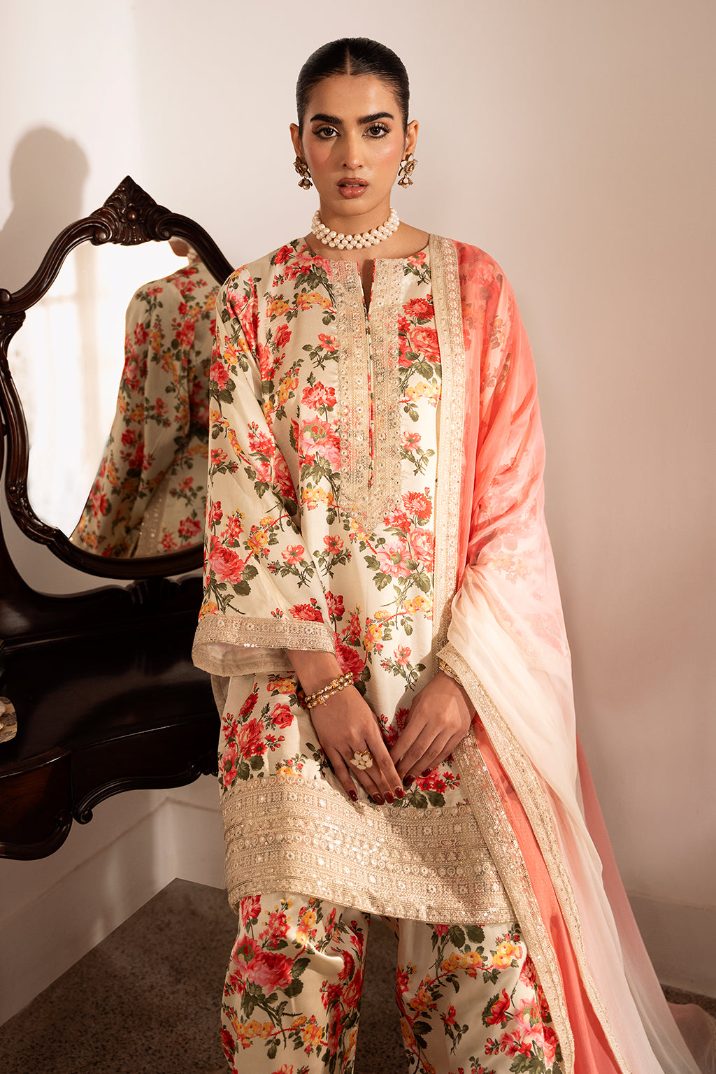 Meeru By Sheenora Stitched 3 Piece Festive Pret Collection'2025-JASMINE