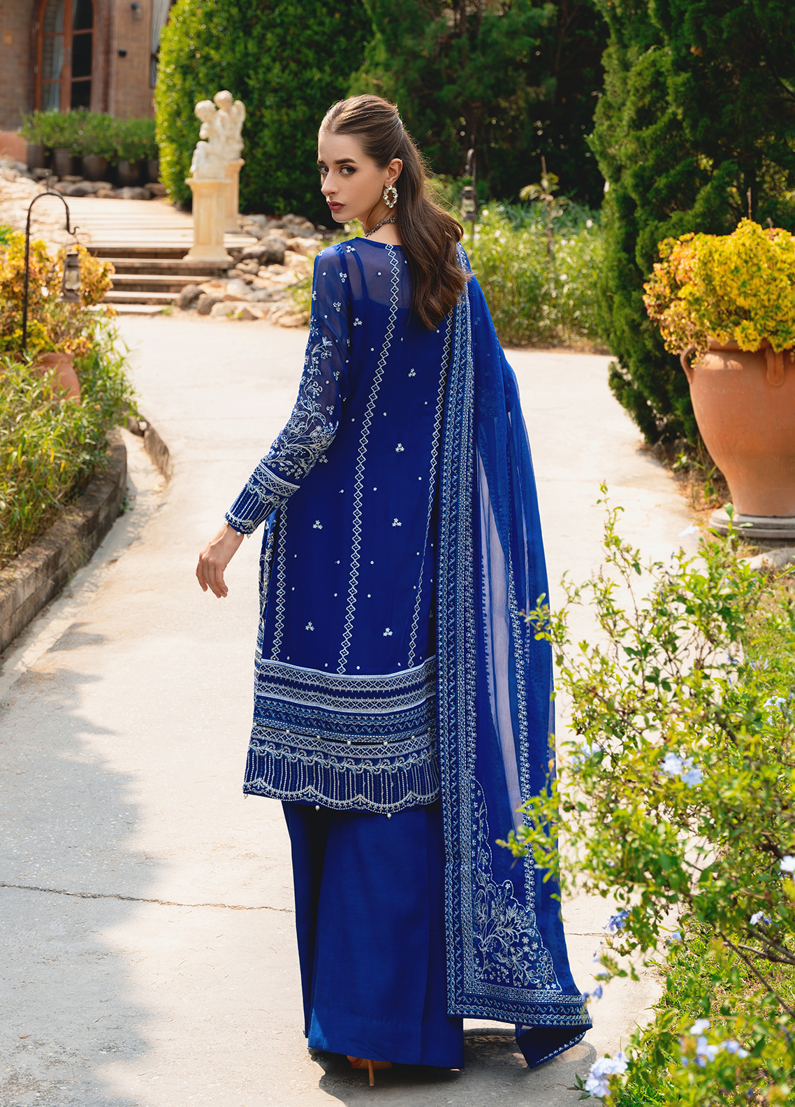 Gulaal Stitched 3 Piece Luxury Emb Pret Collection'2025-Celise (GL-EP-2024-20)