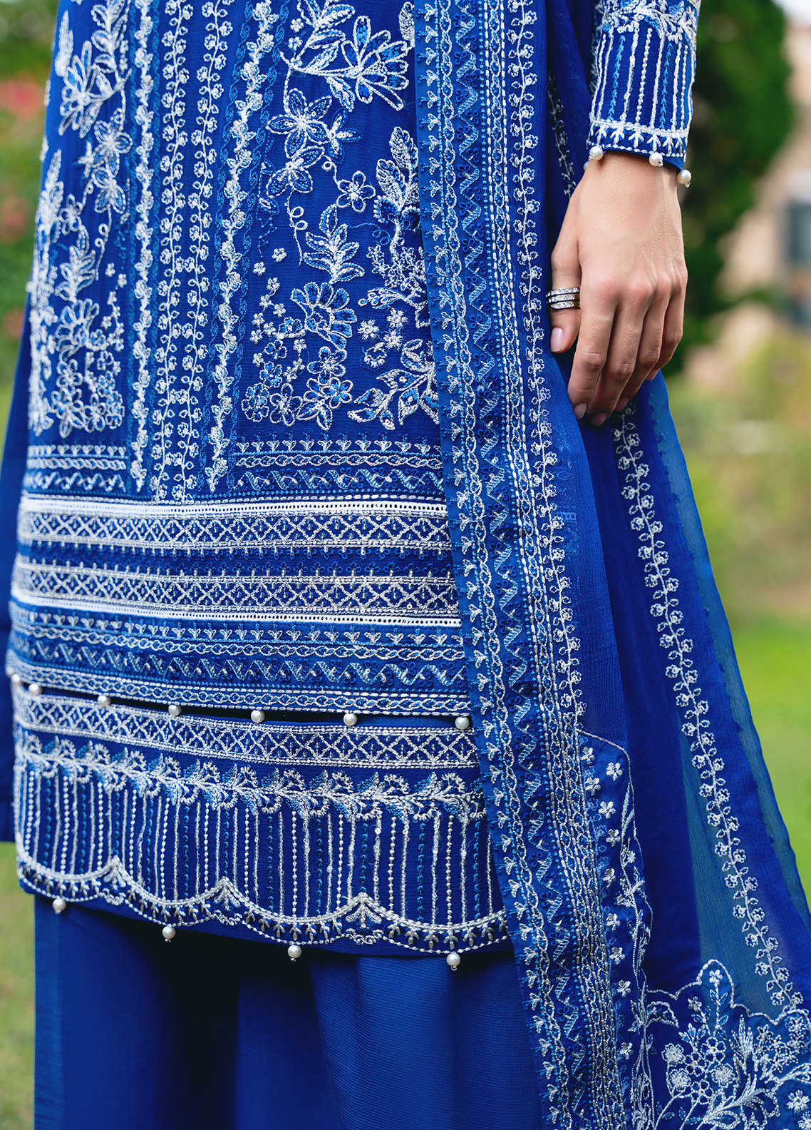 Gulaal Stitched 3 Piece Luxury Emb Pret Collection'2025-Celise (GL-EP-2024-20)
