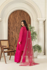 Zoya Zafar Stitched 3 Piece Silk Collection'2025-Farshi Shalwar 12