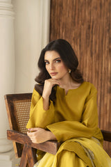 Zoya Zafar Stitched 3 Piece Silk Collection'2025-Farshi Shalwar 07