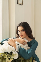 Zoya Zafar Stitched 3 Piece Silk Collection'2025-Farshi Shalwar 08
