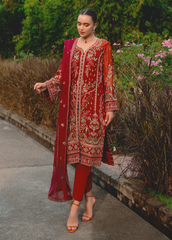Gulaal Stitched 3 Piece Luxury Emb Pret Collection'2025-Athena (GL-EP-2024-22)