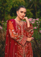 Gulaal Stitched 3 Piece Luxury Emb Pret Collection'2025-Athena (GL-EP-2024-22)