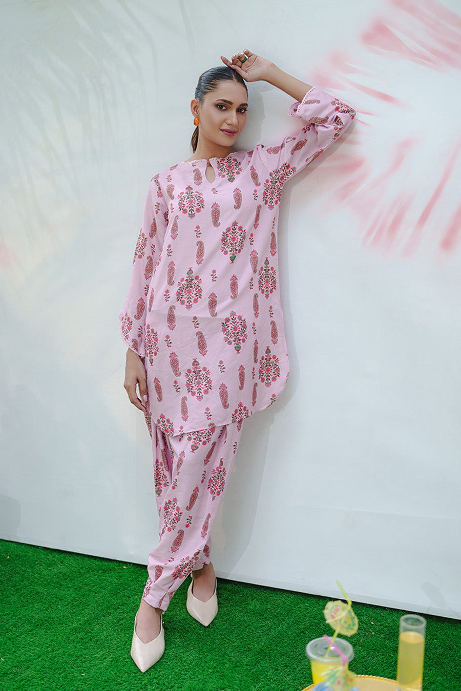 Rozana By Opole Stitched 2 Piece Digital Printed Arabic Lawn Collection'2025-Mughal Muse