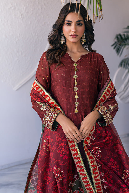 Zaaviay Stitched Eid Edit Collection Vanya (Three Piece)