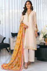 Zaaviay Stitched Eid Edit Collection Dia (Three Piece)